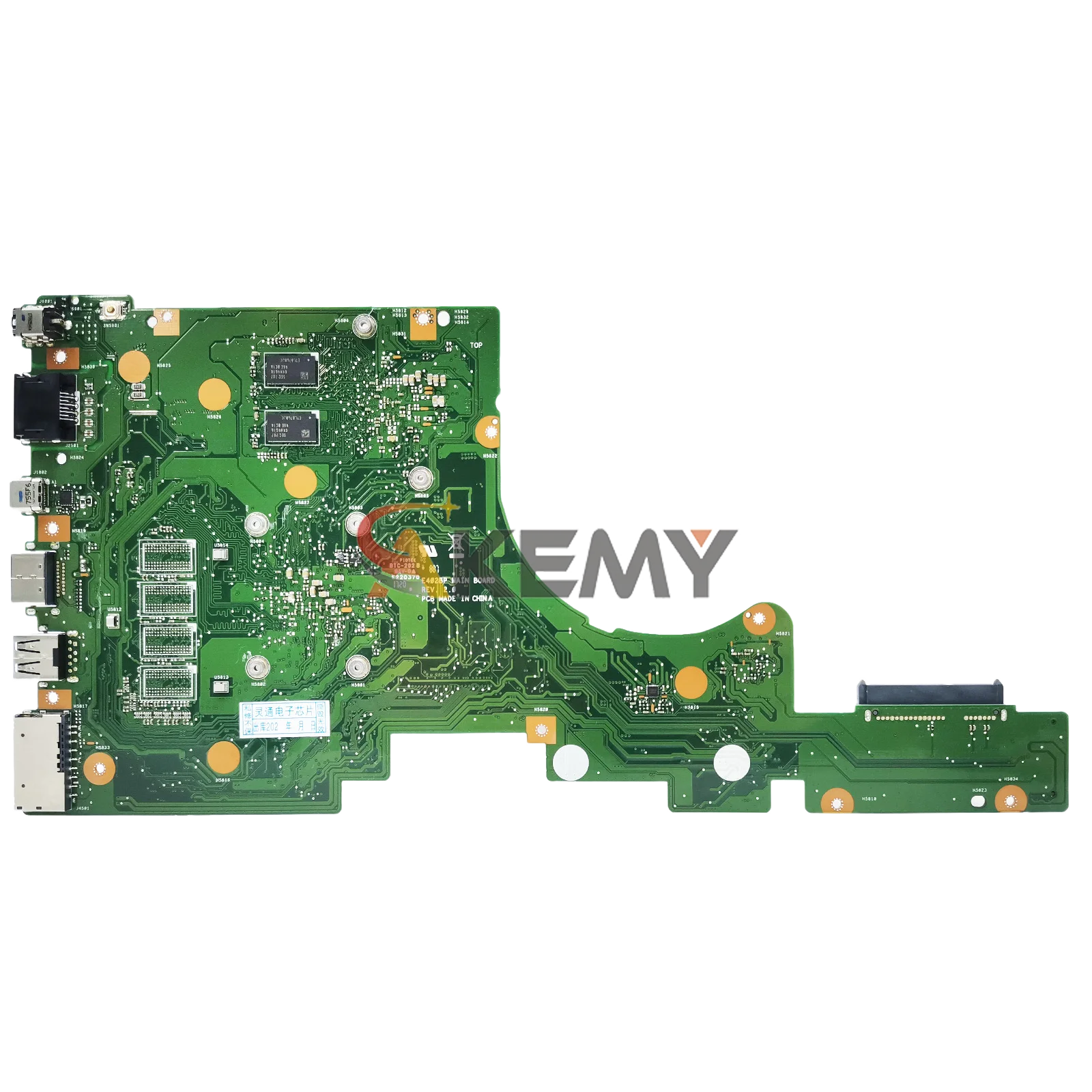 E402BP Laptop Motherboard For ASUS EeeBook E402B X402BA L402BP E402BP X402BP L402BA Mainboard W/ A6 A8 A9 CPU tests OK fast ship
