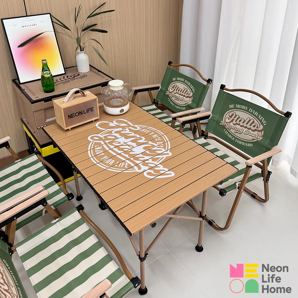 

Outdoor Foldable Camping Table Minimalist Fishing Quality Lounge Camping Table Portable Portable Mesa Plegable Camping Furniture