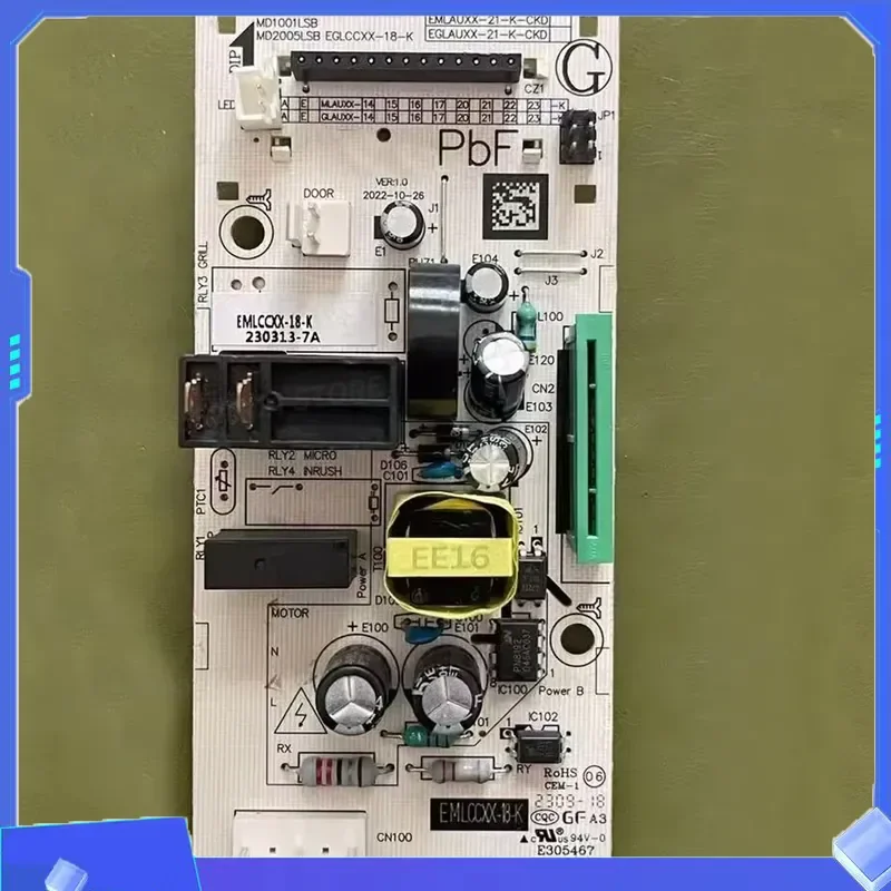 Computer Board for Microwave Oven EMLCCXX-18-K EMLAUXX-21-K-CKD Replacement Control Panel PCB Module A170