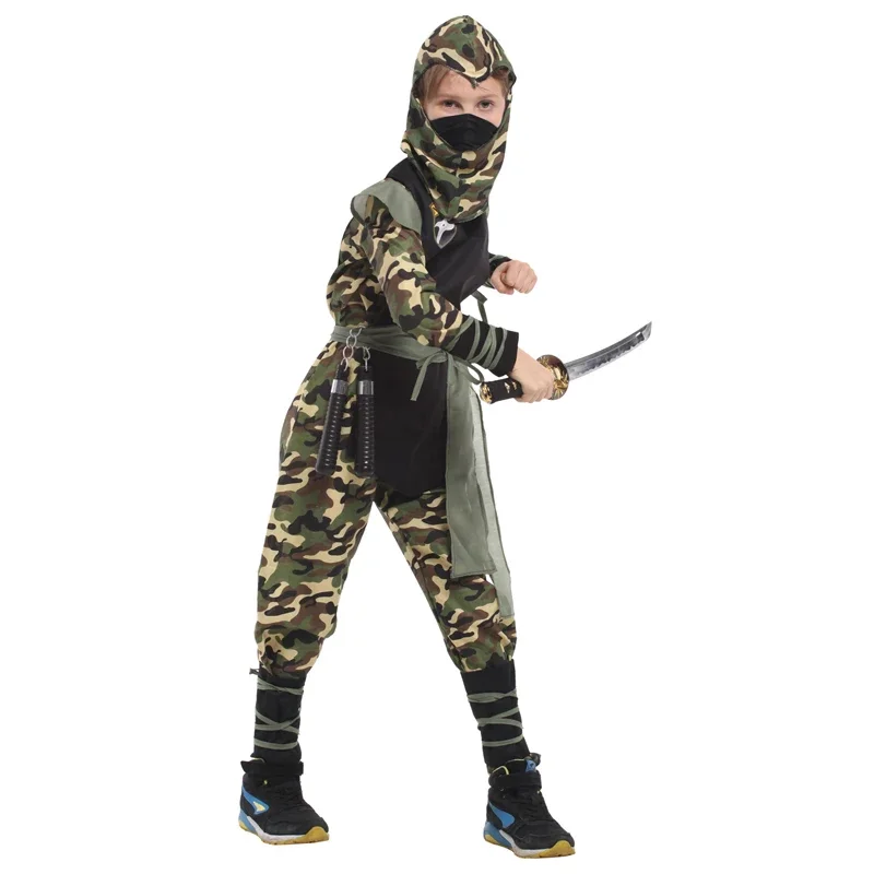 Cosplay Classic Warrior Halloween For Kids Uniforms Party Costumes