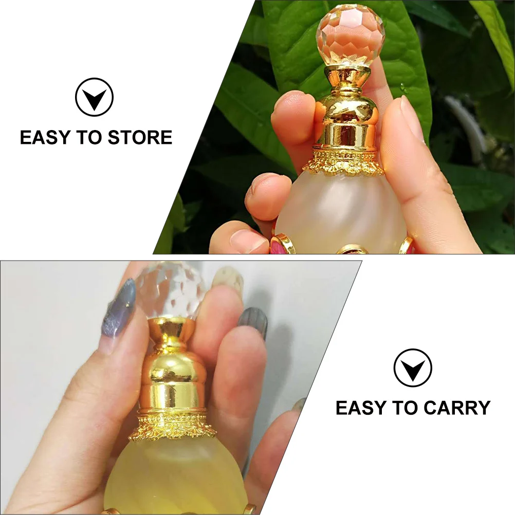 1 szt. Matowa Szklana Butelka z Kroplomierzem 10 ml Pojemnik na Olejki Eteryczne do Podpakowywania, Wielokrotnego Użytku, Przenośna Fiolka na Perfumy, Balsamy do Ciała, Ochrona UV