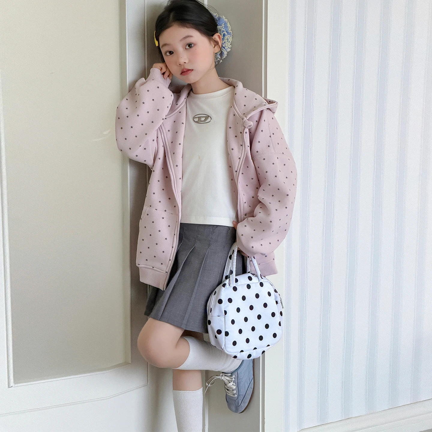 New Spring Clothes for Girls' Jackets Fashionable and Super Beautiful Unique and Beautiful for Children in Spring and Autumn