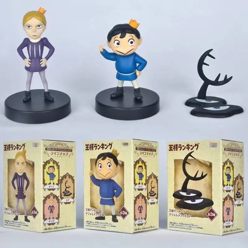 Classificazione dei re Bojji Prince, Daida, Kage 1a edizione 3 pezzi Cieco - scatola Figure, Ornamenti per auto