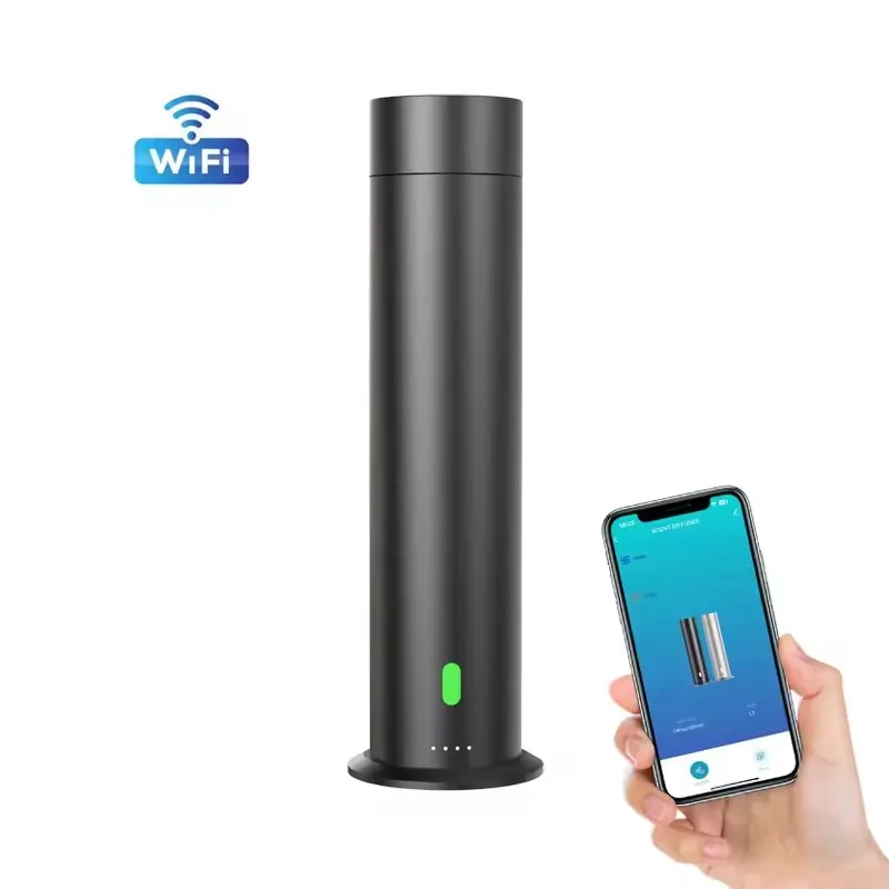 Smart WiFi Essential Oil Waterless Fragrance Diffuser Home Scent Aromatherapy App Diffusers Luxury Scenting Hotel Diffuser