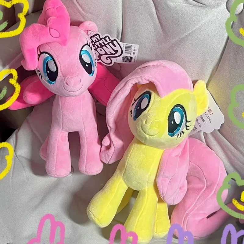 Miniso mein kleines Pony Anime Plüsch puppe Spielzeug Flutterschy weiche Puppe Prototyp Cartoon Pinkie Pie Kinder Geschenke niedlichen Wurf kissen