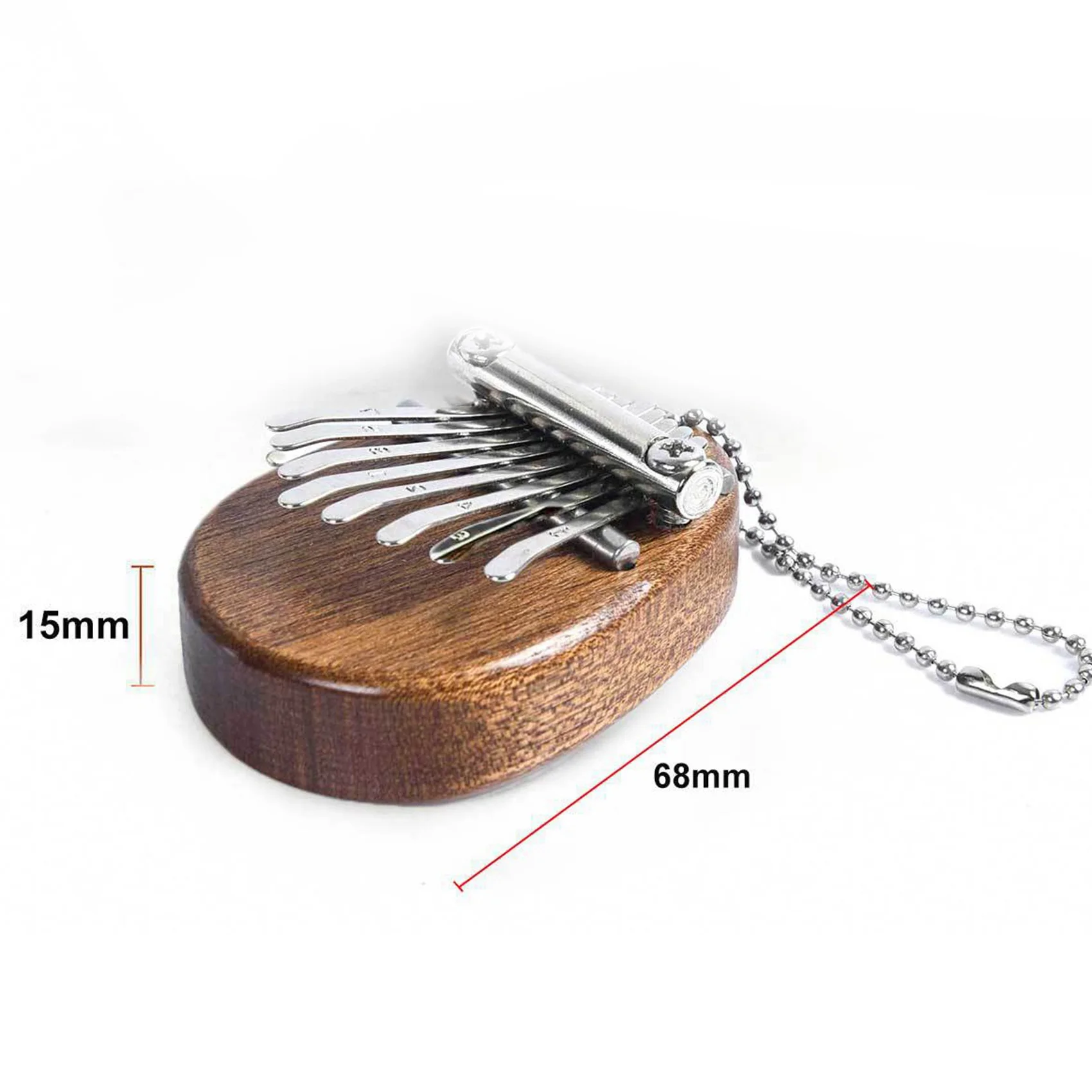 B48B-2X Mini Kalimba 8 Keys Thumb Piano Great Sound Finger Keyboard Musical Instrument - view 3