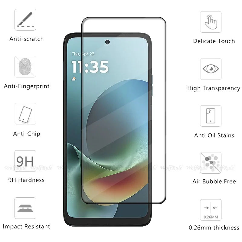 6 في 1 لموتورولا موتو جي بلاي 2026 زجاج ل موتو جي بلاي 2026 زجاج مقسى واقي شاشة كامل موتو جي بلاي 2026 زجاج عدسة #3