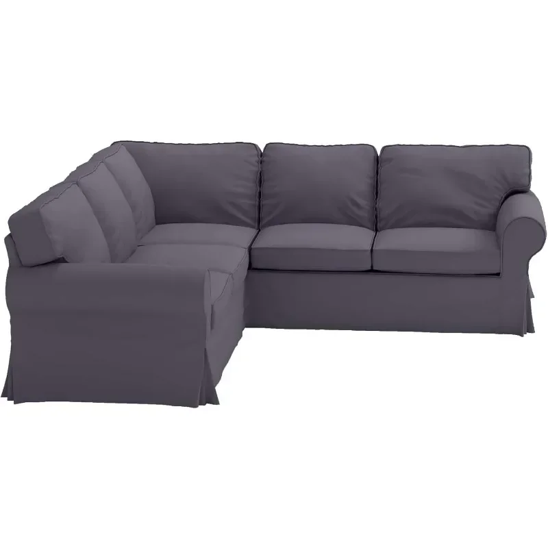 Sofa Cover, Dark Gray Polyester