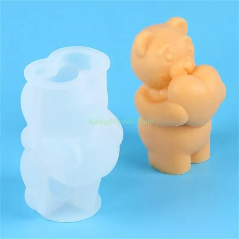 24TE الحرف اليدوية صنع قوالب هندسية سيليكون DIY الروائح صب اليدوية #3