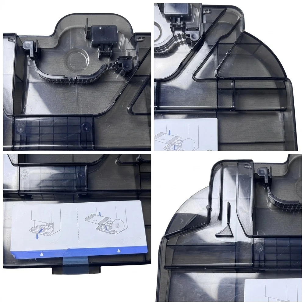 For ecovacs PRO Robot Vacuum Cleaning Accessory Tray with Sealing Cover Buckle Fastening Slip Bottom Rinse Ready