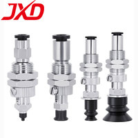JXD PISCO VPC-2/3/4/6/8/10/15/20/30/40/50RN-4J/6J Black NBR Industry Vacuum Suction Cup With Connecting Rod