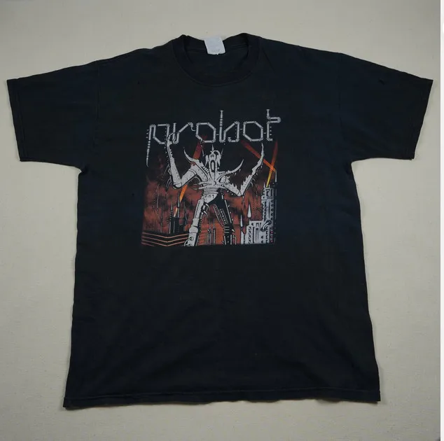 Probot Band 2004 Dave Grohl T-Shirt Robot Graphic Tee