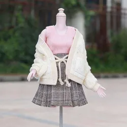 New 60cm Doll's Clothes for 1/3 Bjd Doll Fashion Clothing Suit Diy Girl Toys Dress Up Diy Birthday Gift Doll Accessories,No Doll
