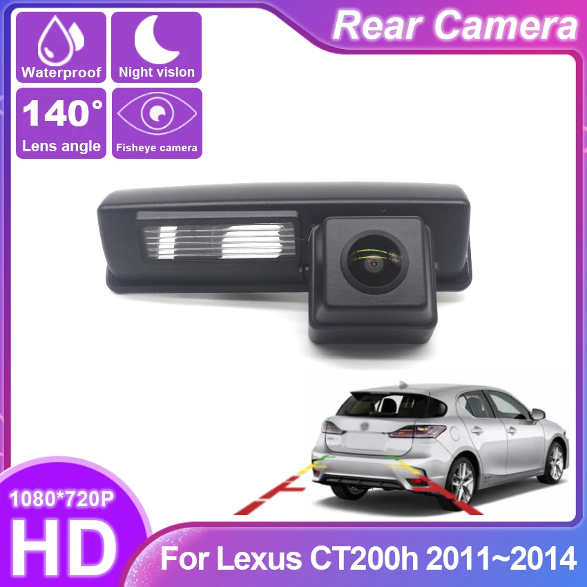 

Special car Fish Eyes Night Vision Waterproof Car Reversing Back Up Camera CCD HD For Lexus CT200h 2011 2012 2013 2014