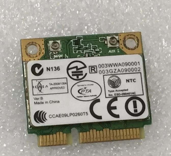 SSEA Wholesale SSEA for Atheros AR5B93  802.11b/g/n Half MINI PCI-E Wireless WiFi Card 300Mpbs tested well