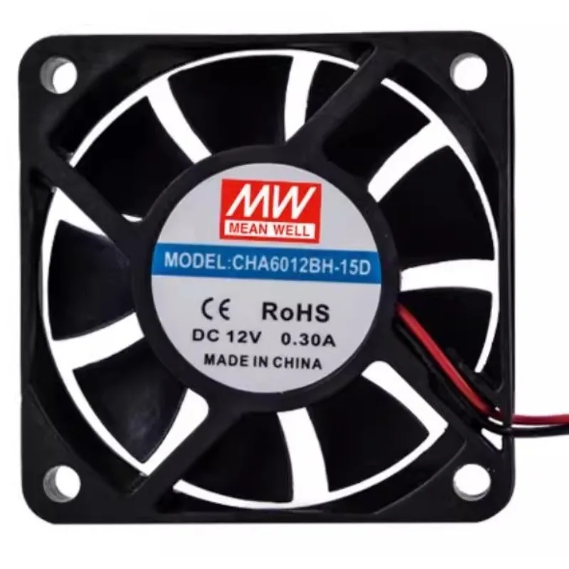 

New Cooler Fan for CHA6012BH-15D 6015 12V 0.30A Chassis Power Supply Fan 60 * 60 * 15mm