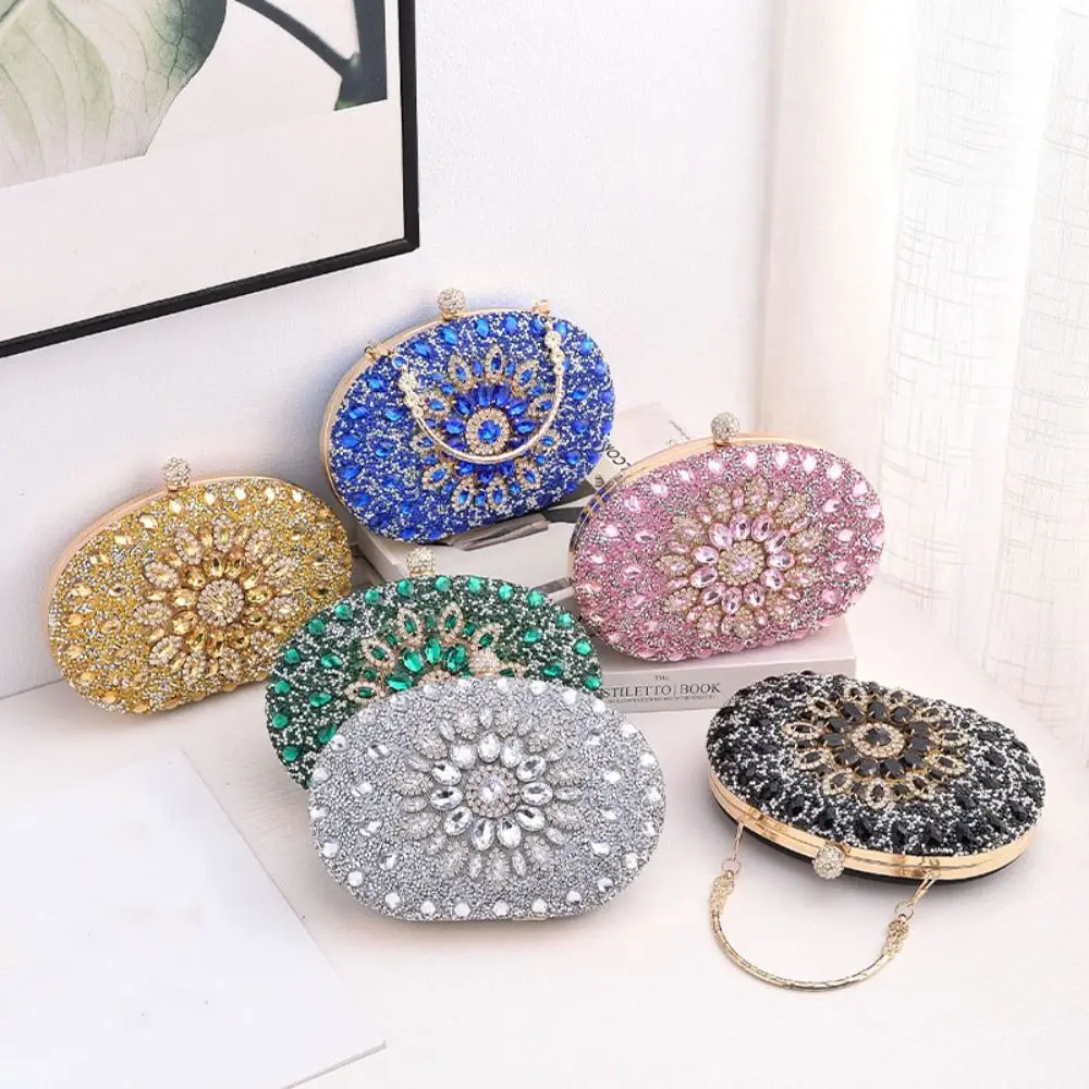 

Crossbody Bag Luxury Rhinestone Evening Banquet Bag Wrist Bag Shoulder Bag Qipao Handbag Crystal Party Dinner Bag Party