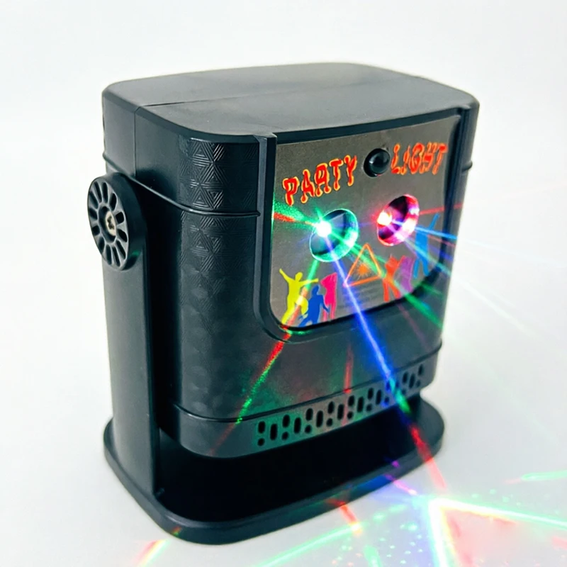

2026 Mini 60 Patterns Projector Party Dj lighs Disco Car Effect Remote Dance Bar LED Xmas Christmas Stage Lamp Show YR10