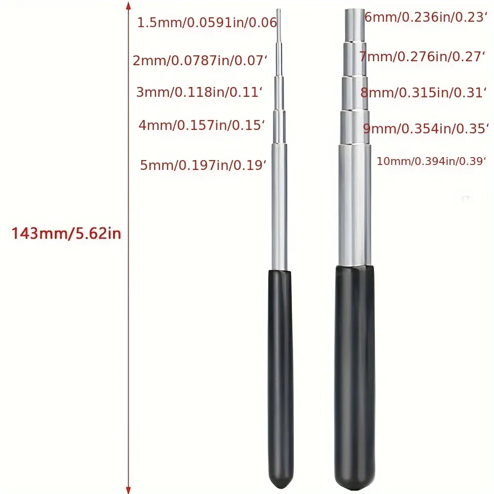 3pcs Bail Making Pliers, 6-in-1 Round Nose Pliers,Used for Making Jump Rings,Steel Wire Winding,Ring Making,Forming and Bending