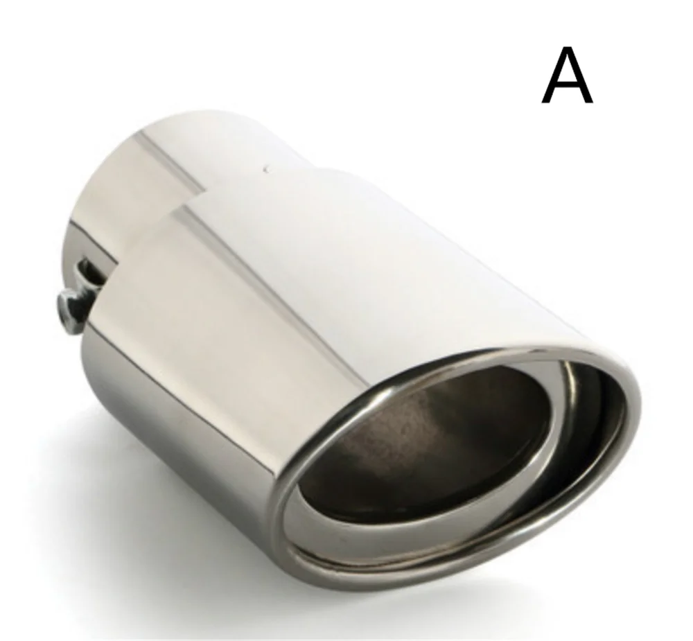 Universal Car Accessories Exhaust pipe muffler tail throat for Volkswagen vw Phaeton 4.2 EOS 3.2 V6 Touareg - view 3