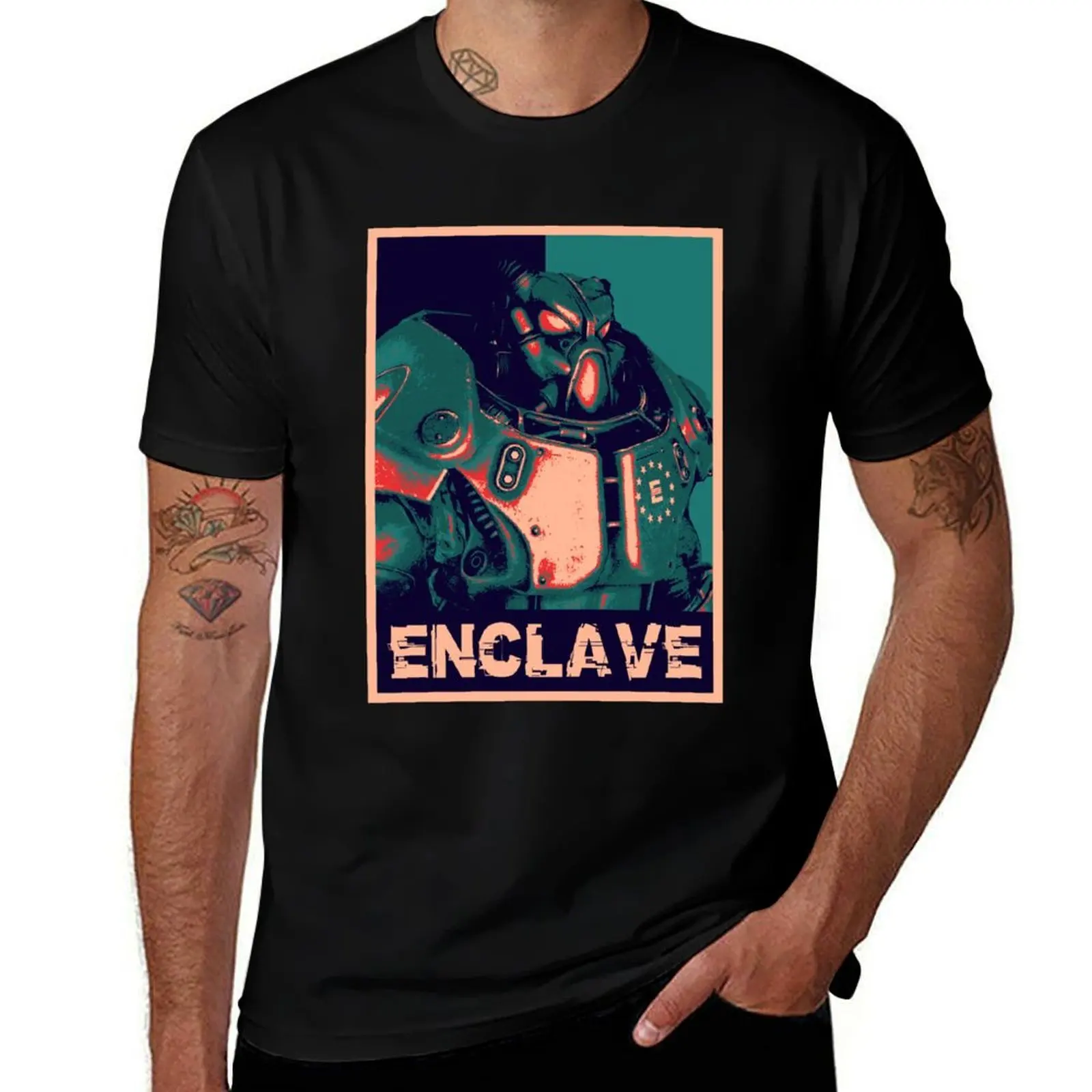 Enclave T-Shirt Casual Breathable Short Sleeve Top T-Shirt