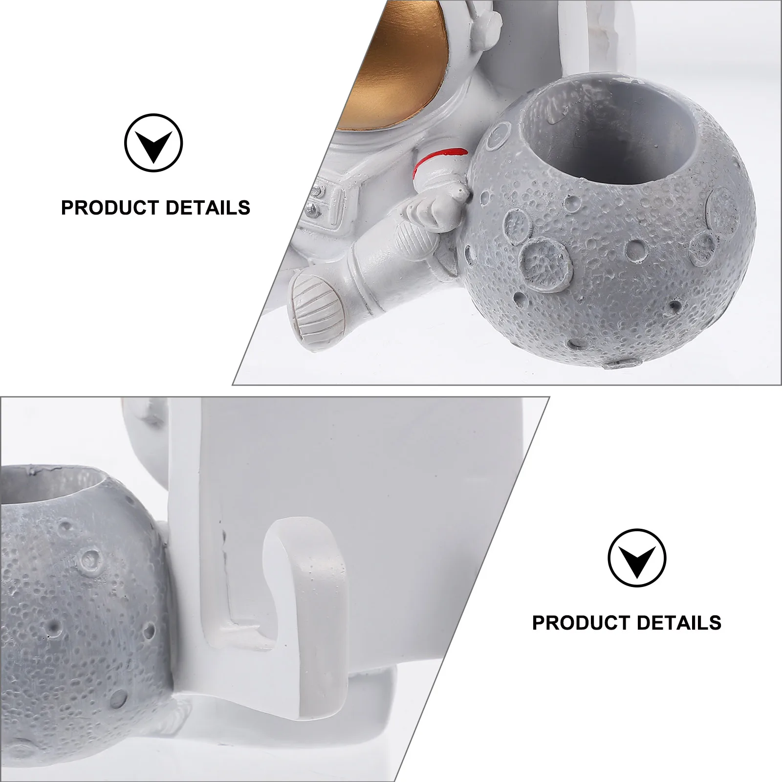 

1Pcs Astronaut Desktop Pen Holder Pencil Makeup Brush Organizer Storage Container Creative Stationery Decor Pen Holder