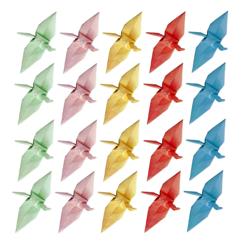 100 pcs Drawing Kids Painting DIY Creative Craft Art Halloween Christmas New Year Baby Shower Decorations Origami