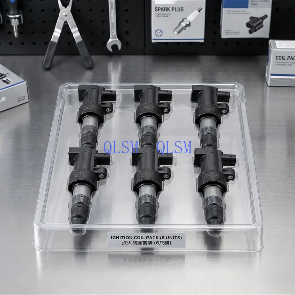 

6Pcs C2S42673 C2S11480 UF435 Ignition Coil For Jaguar X-Type S-Type XJ6 2.5L 3.0L V6 Auto Engine System Set