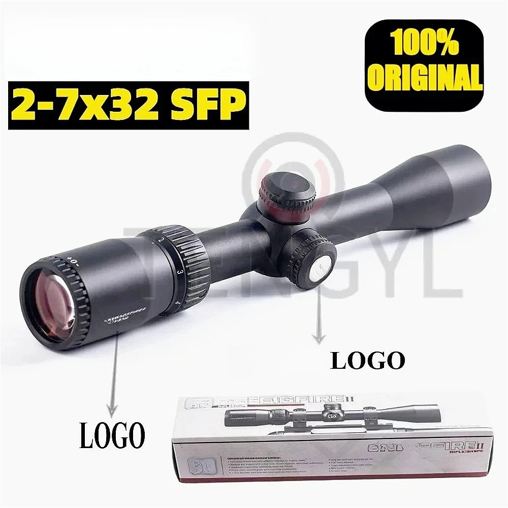 

Original Optics Ⅱ 2-7×32 Second Focal Plane(SFP) Hunting Riflescope Dead-Hold BDC Reticle 1 inch/25mm Tube