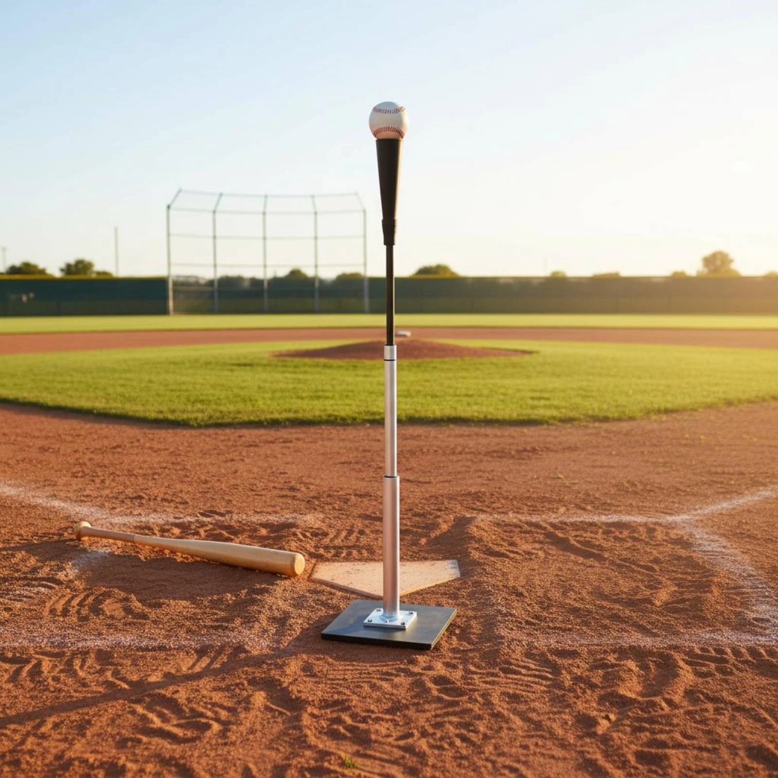 support-de-frappeur-de-baseball-reglable-avec-tete-en-caoutchouc-aide-a-l'entrainement-plaque-de-fixation-equipement-sportif-stabilite