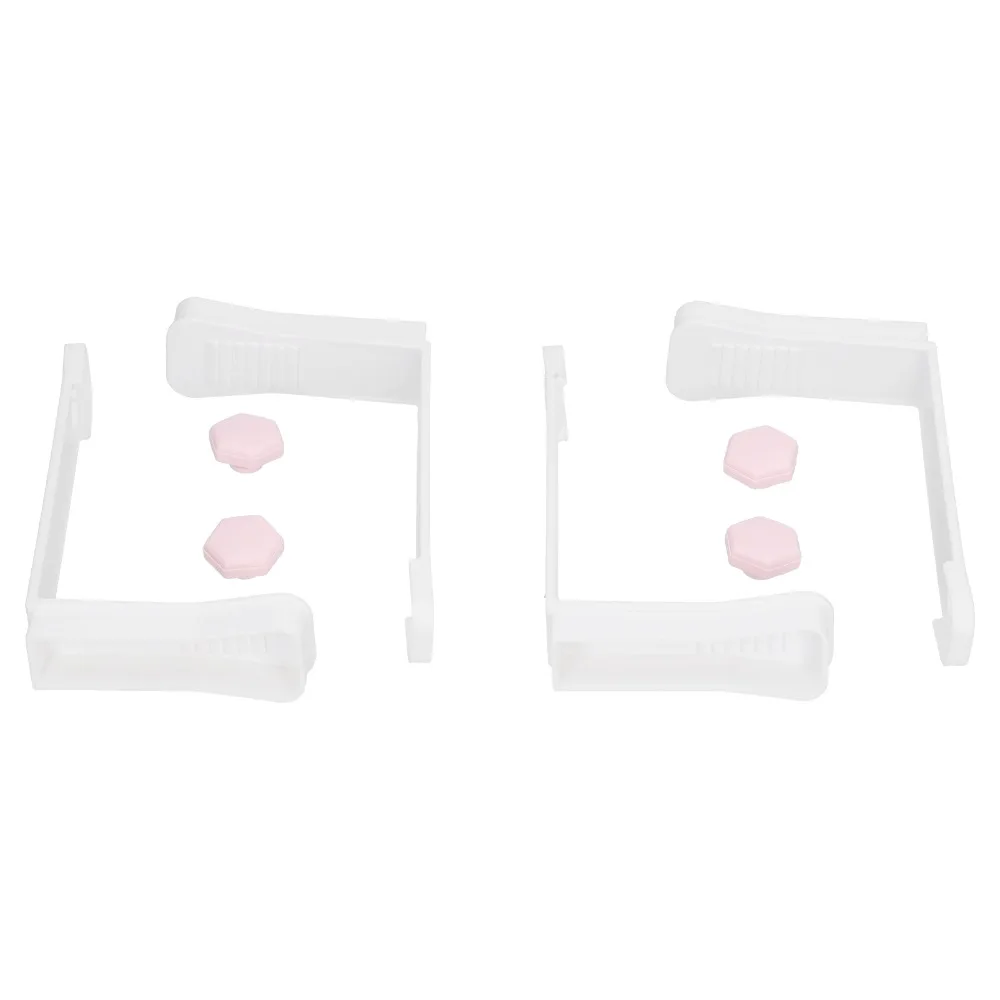 4Pcs Practical Invisible Bed Sheet Clip Non‑slip Snap‑type Sheet Holder Needle‑free Bedding Clip Quilt Cover Fix