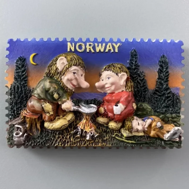 

Norge Fridge Magnets Lofoten Nusfjord Oppland Beitostolen Ttourist Souvenirs Fridge Stickers Home Decor Children Gifts