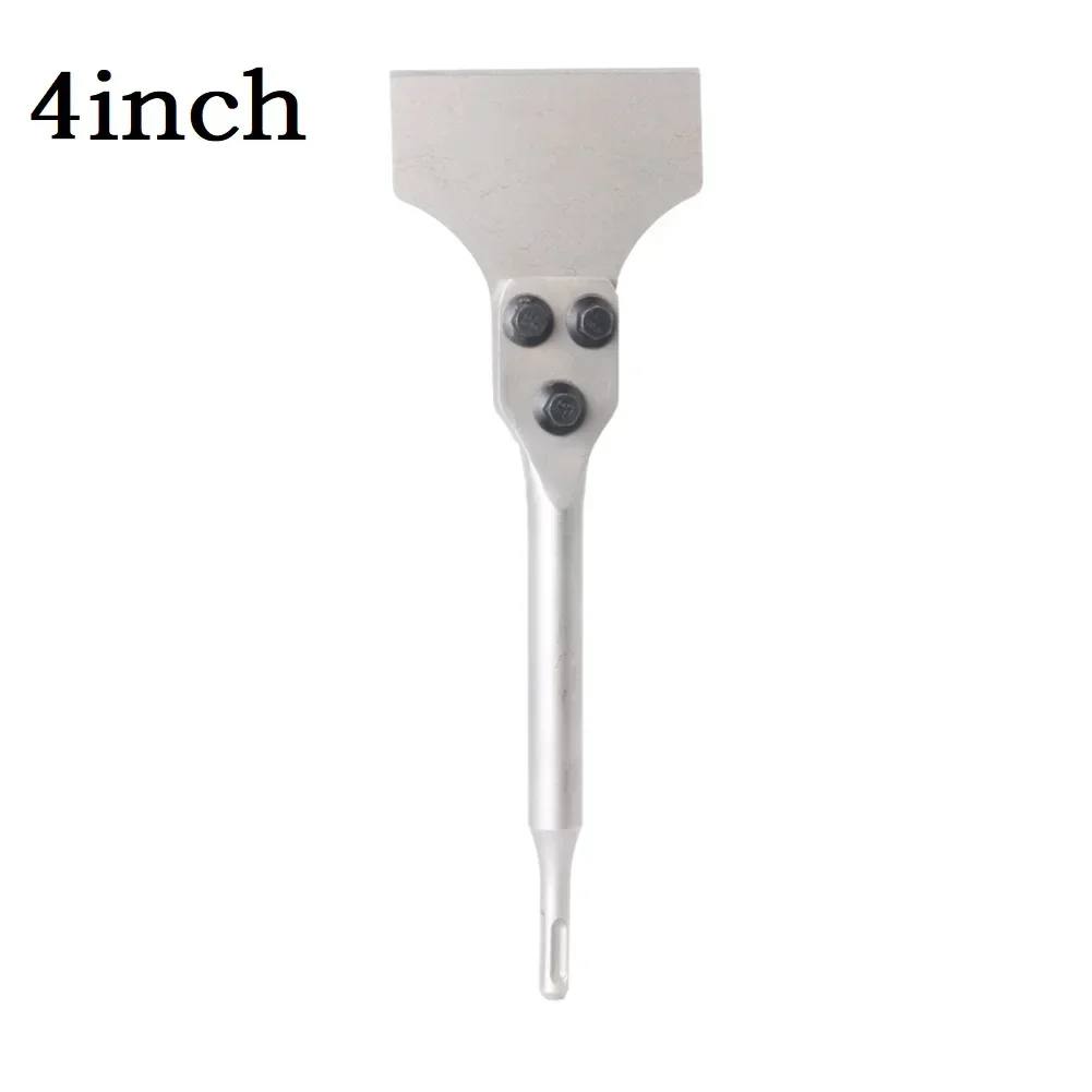 Floor Scraper Chisel Shovel 1PC Alloy Steel Concrete Chisel Cutter Head Electric Hammer Hand Tool Round Handle