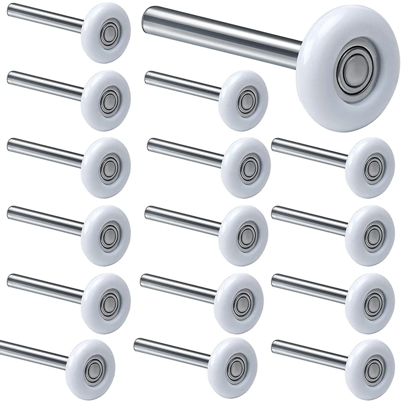 12Pack 2 Inches Garage Door Rollers, 6200ZZ Bearing Nylon Garage Door Roller,For Residential And Commercial Garage Doors