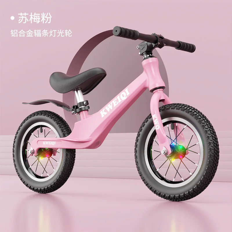 Children's Balance Bike Is Suitable For 2-8 Year Old Children 12/14 Inch Toddler Scooters No Pedal Bicycle Stable Comfortable