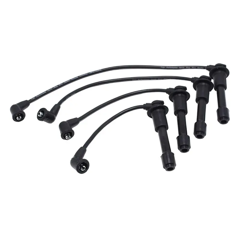 

A33K-4Pcs Powerspark 8Mm Double Silicone HT Leads Kit For Mazda