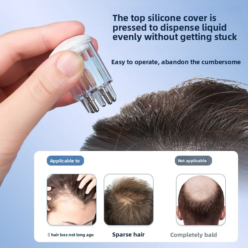 ChiJiaoDr Medical Scalp Applicator DiDi Lotion Application Medication Roller Head Massage Hair Delivery Device Liquid Guide Comb