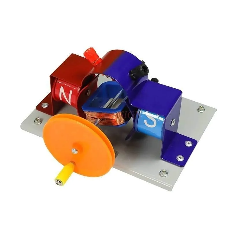 physics electromagnetic model teaching equipment   Motor principle demonstrator, electric motor power generation