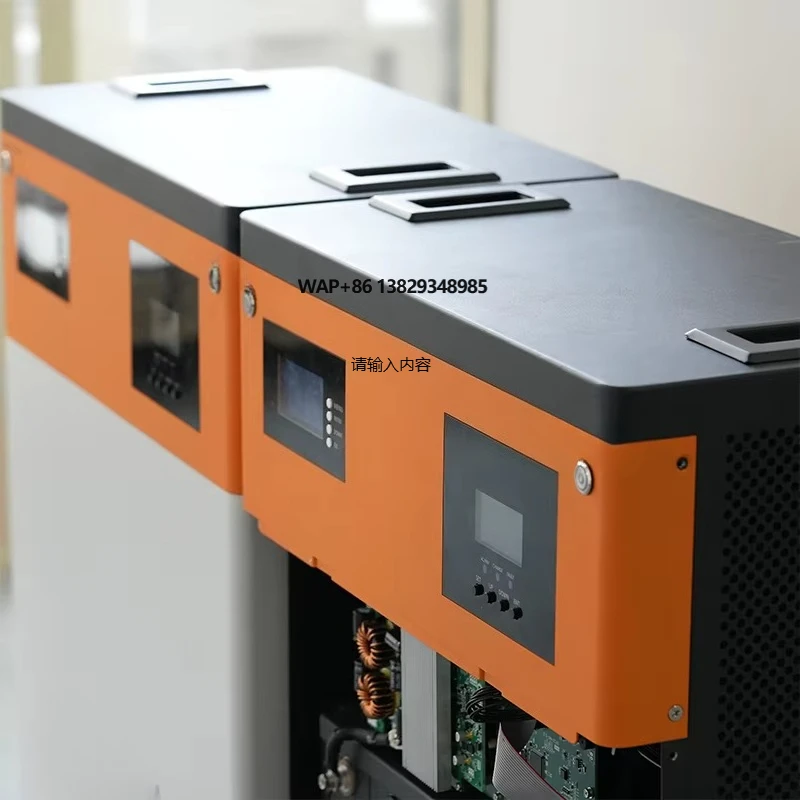All in One 51.2V 300Ah Solar System LiFePO4 Battery 15KW Power Wall Built-in 5KW Inverter with CAN Communication 6000 Cycle Life