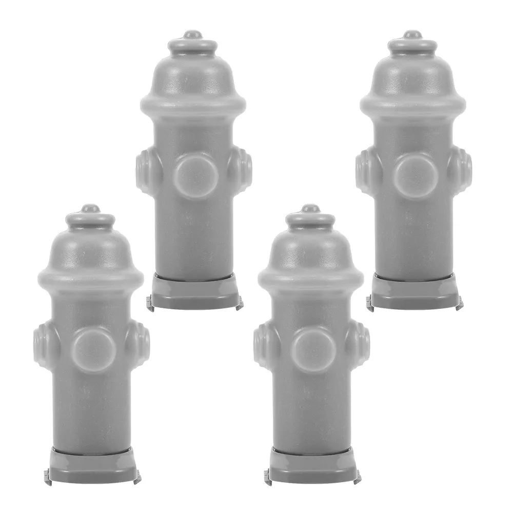 4Pcs Pet Urine Post for Dogs Indoor Puppy Toilet Training Column Thickened Plastic Dog Potty Tray Urine Guide Column Effortless