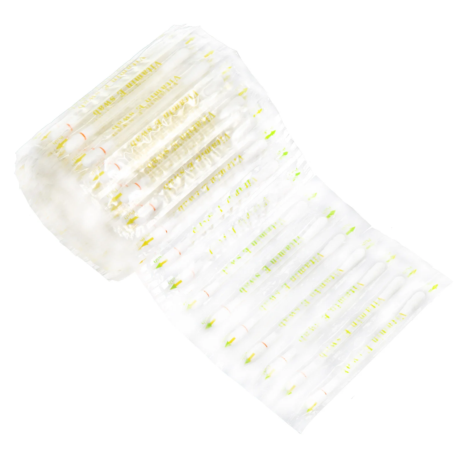 100Pcs Vitamin E Cotton Swabs Disposable VE Applicators for and Teeth