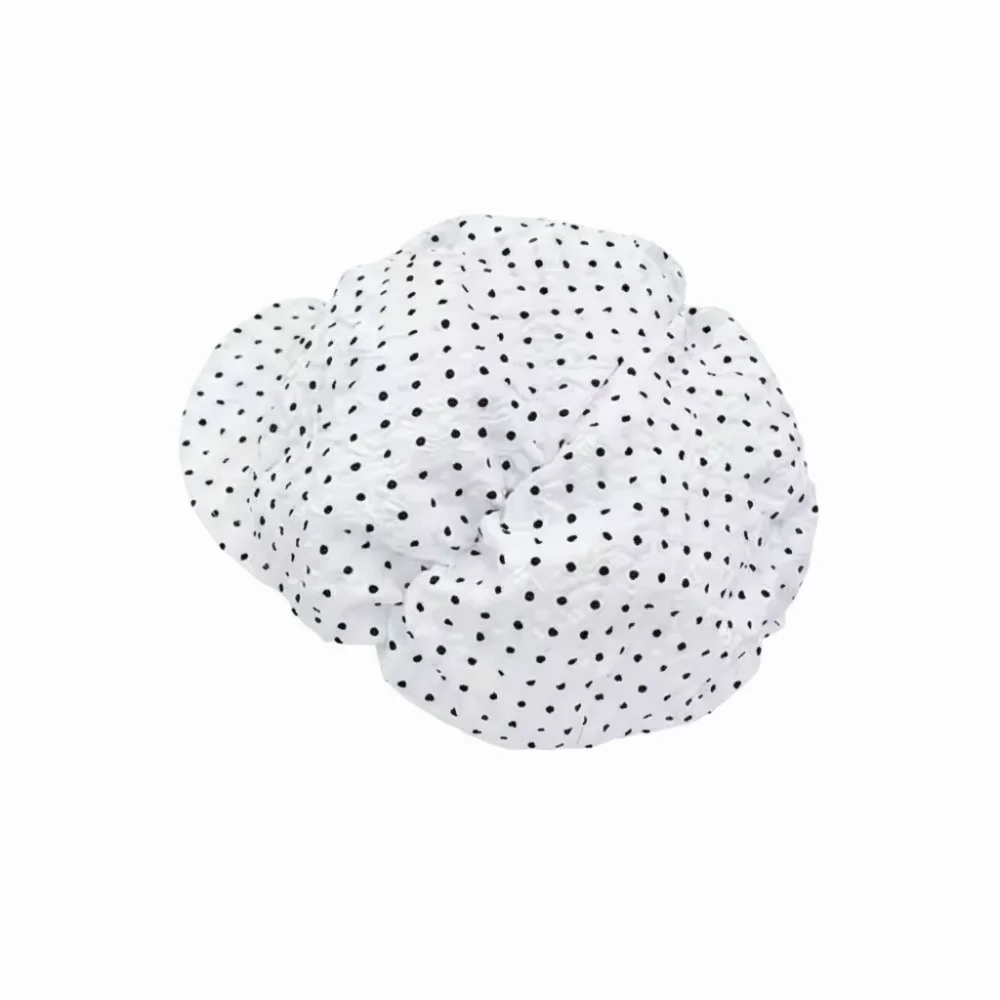 Trendy Versatile Oversized Cloud Hat Korean Style Polka Dot Print Octagonal Hat Breathable Beret for Women