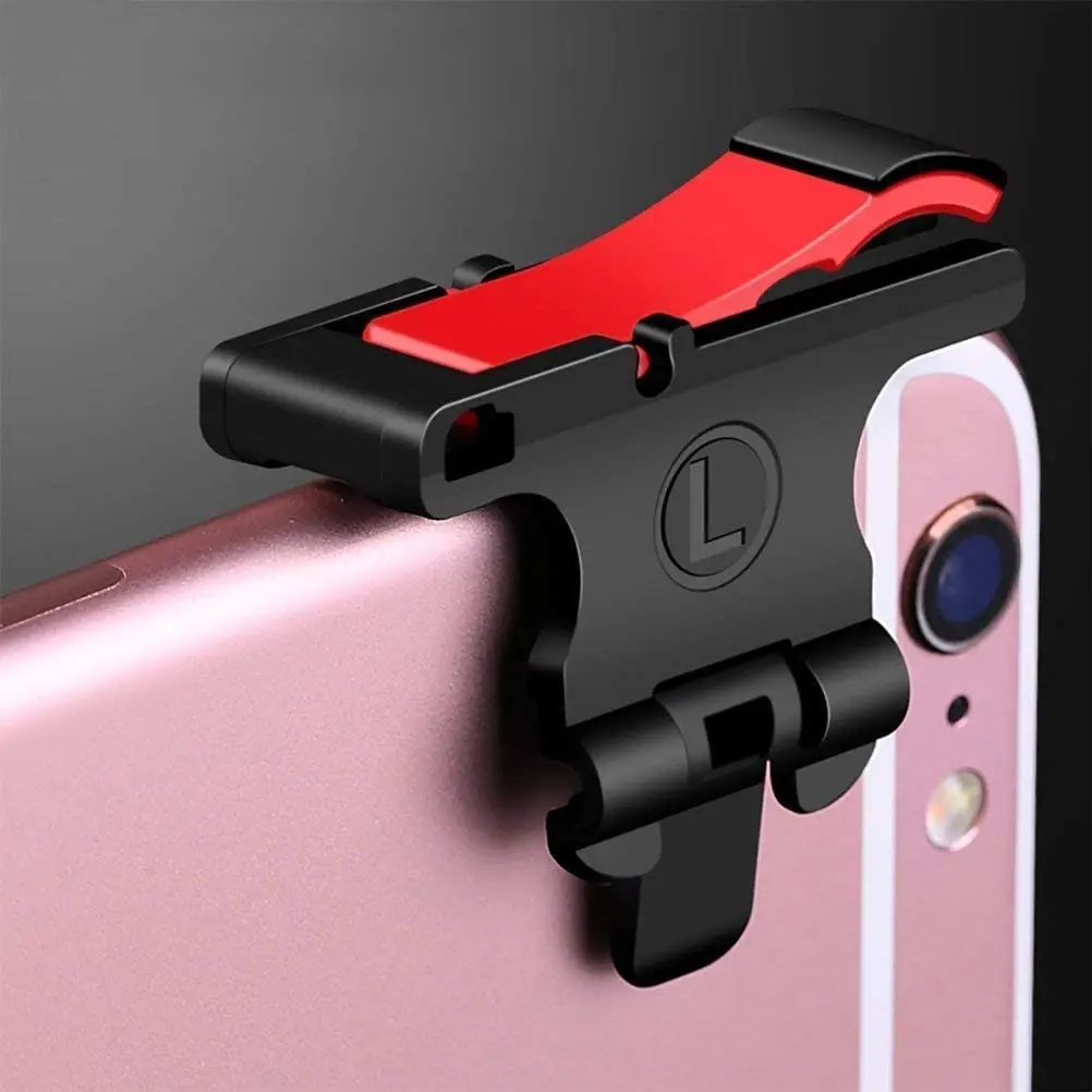 1 Pair D9 Mobile Gamepad Trigger Joystick Fire Button Controller Shooter for PUBG Handle for All ios Android mobiles Phones