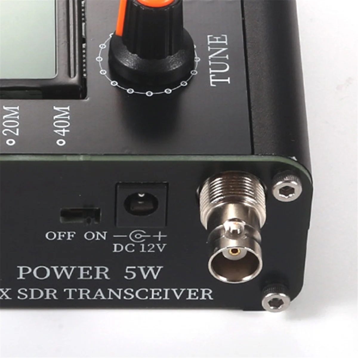 5W UsDX SDR QRP Transceiver QCX-SSB to SSB 3-Band All Mode HF Transceiver with Handheld Microphone