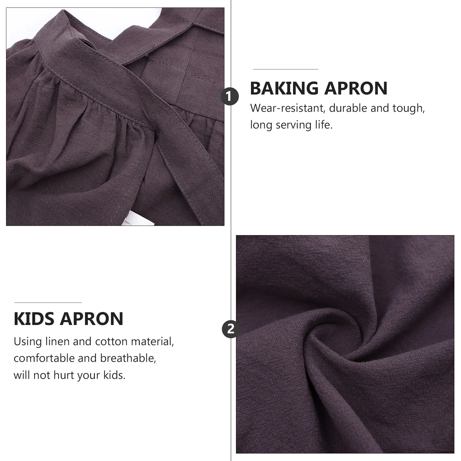 

Apron 's Painting Comfortable Cotton Artist Korean Version s Baking Grey Cooking