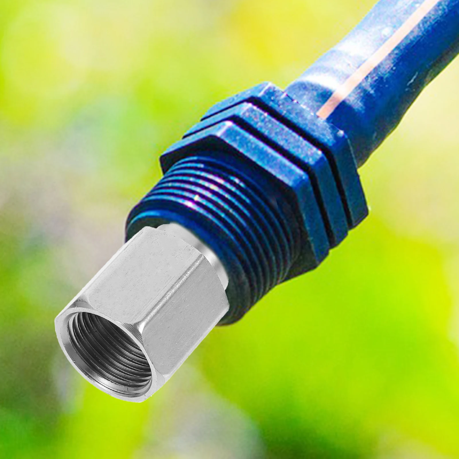 الفولاذ المقاوم للصدأ غسالة الضغط محول التوصيل السريع عدة مادة النحاس دائم سيارة حديقة سقي غسالة الضغط أجزاء #1