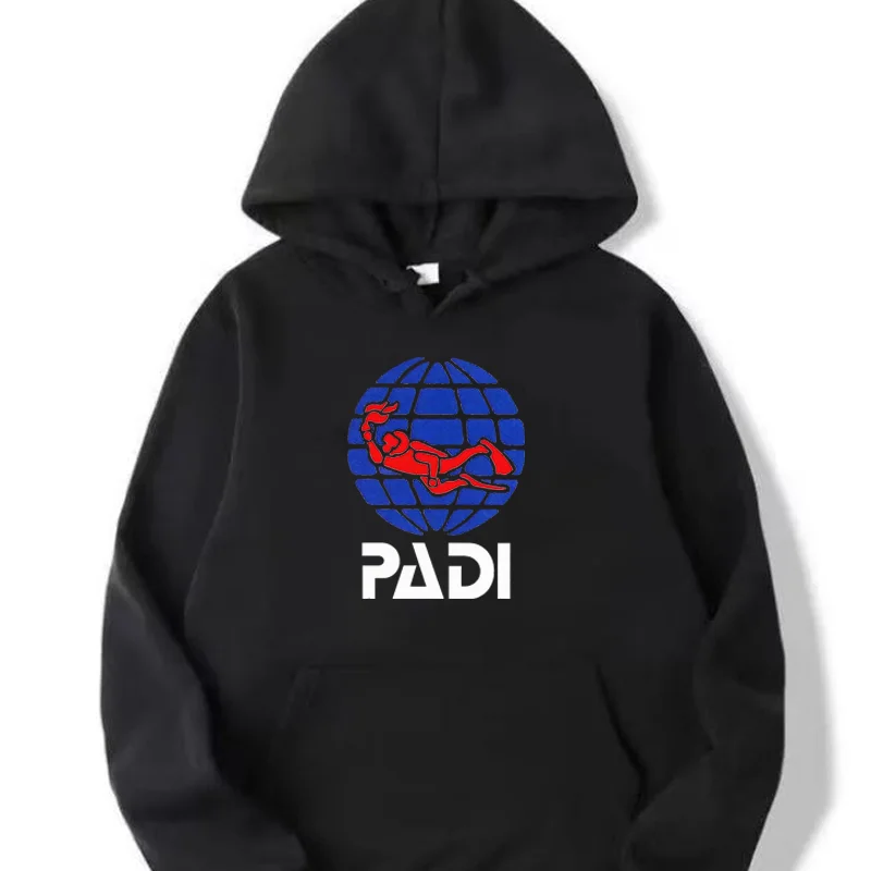 

Мужская и Женская шерстяная спортивная одежда с капюшоном, одежда с принтом Padi diving идеально подходит для следующих групп людей