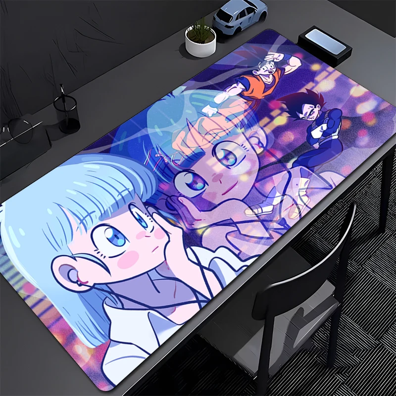 

Dragon Ball Bulma Mousepad New Large Mouse Mat MousePads Game Office Laptop Carpet Soft non-slip Desktop PC Anime game Mouse Pad