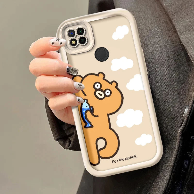 for Redmi 10A 12C Xiaomi 10C K40 K20 NFC PRO POCO 9i A1 A2 soft Lovely shockproof cute girl phone case Casing