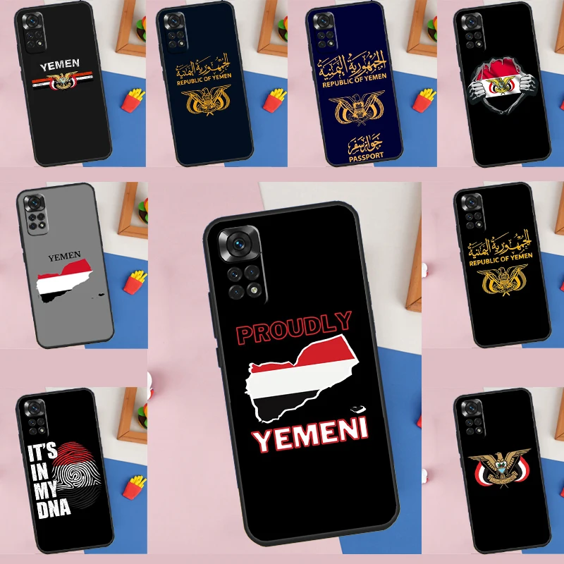 Yemen Flag Phone Case For Xiaomi Redmi 10 10C 12C 9C 9T Note 11 Pro 11S 10 Pro 10S 12 8 9 Pro 9S Funda